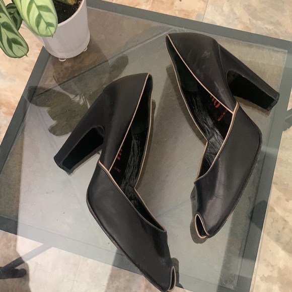 MIU MIU Peep Toe Pumps - Picture 3 of 9